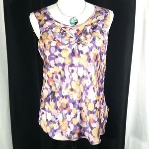 Quintessential Sleeveless Pattern Top. S
